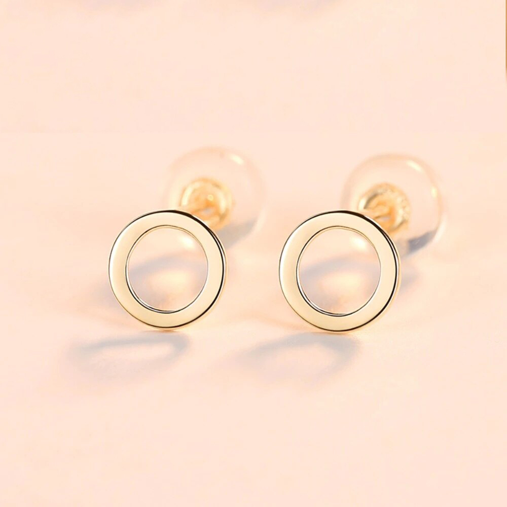 14K_Gold_Classic_Round_Shiny_Stud_Earring_oje002_02