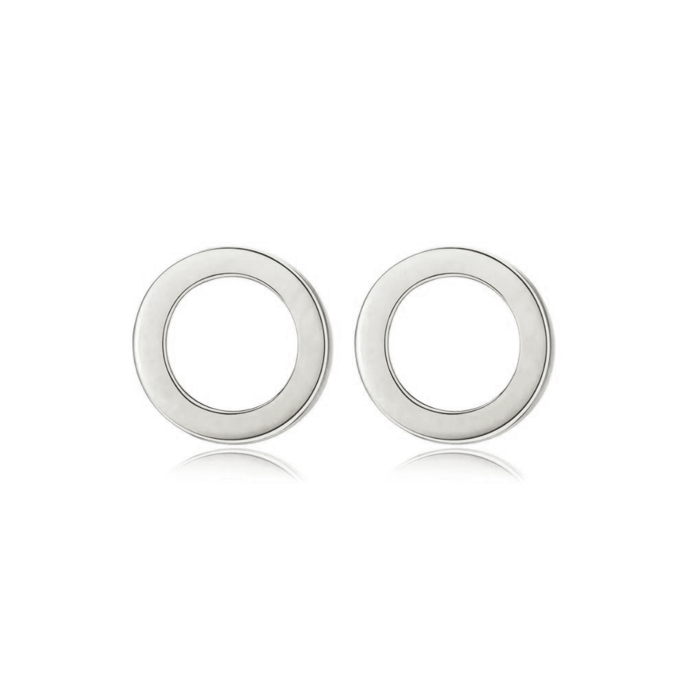 14K_Gold_Classic_Round_Shiny_Stud_Earring_oje002_04