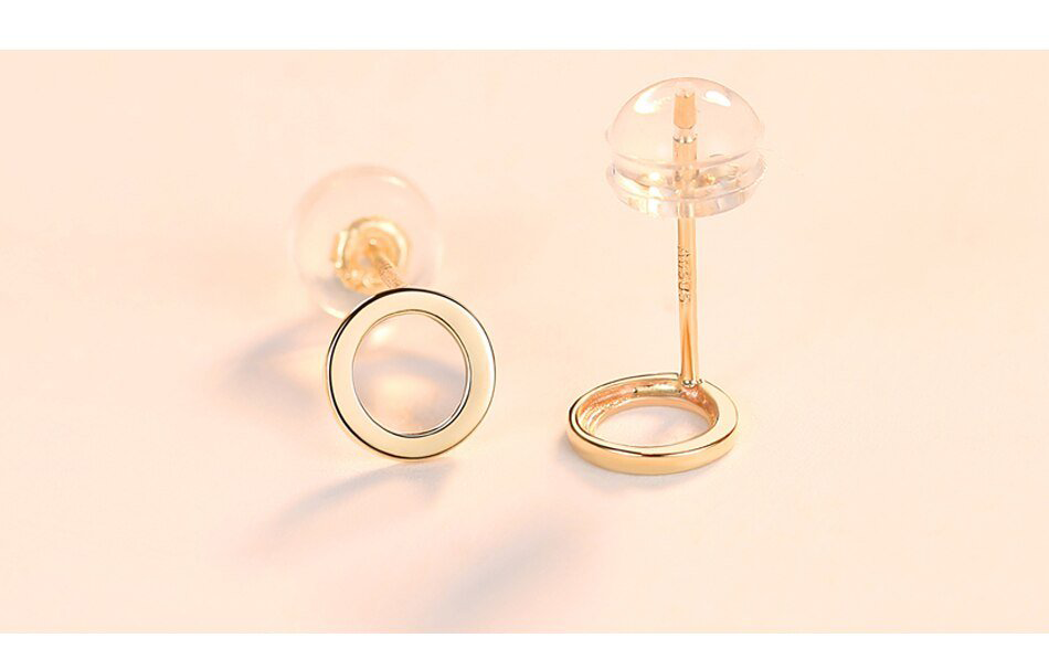 14K_Gold_Classic_Round_Shiny_Stud_Earring_oje002_11