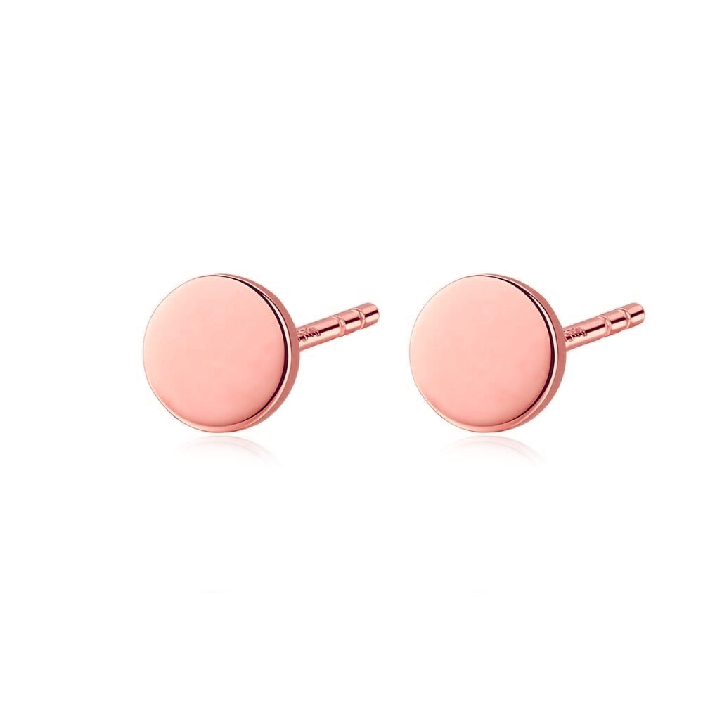 14K_Gold_Plain_Minimalist_Round_Stud_Earring_oje010_14