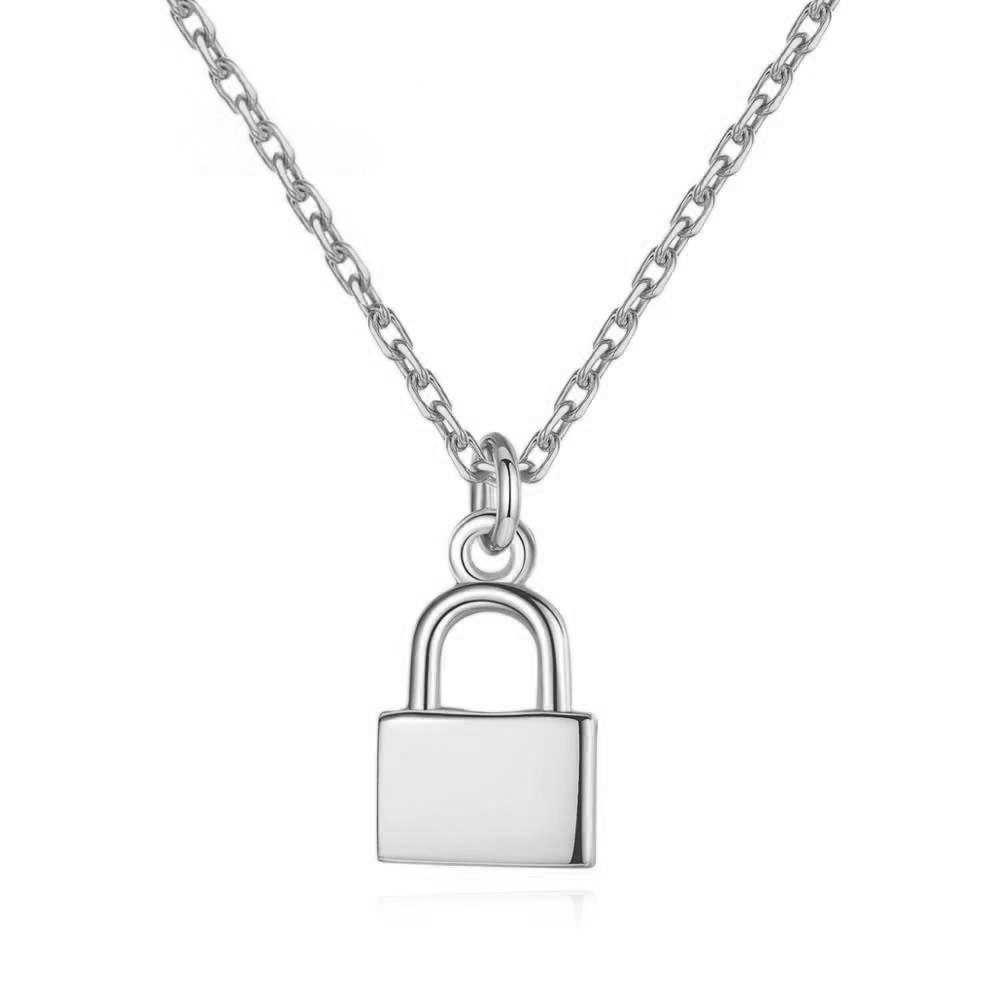 14K_Gold_Simple_Padlock_Lock_Necklace_10